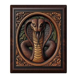 snake animal wall art relief wall decor