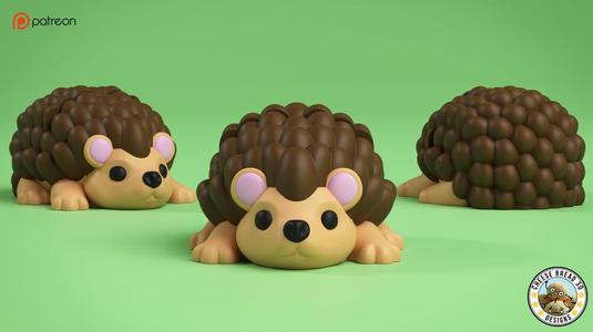 Mini Flexi Hedgehog - (3MF / No Support)
