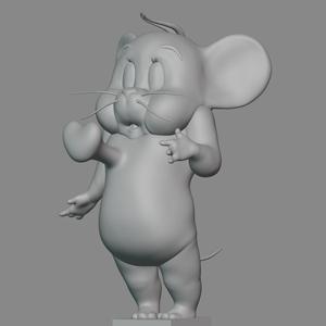 Collectible free figurine 3d print Oh