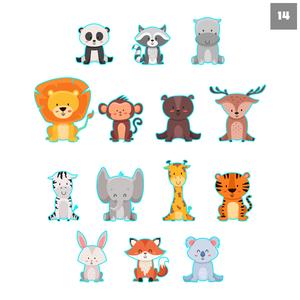 Mega Zoo Animal Cookie Cutter Pack