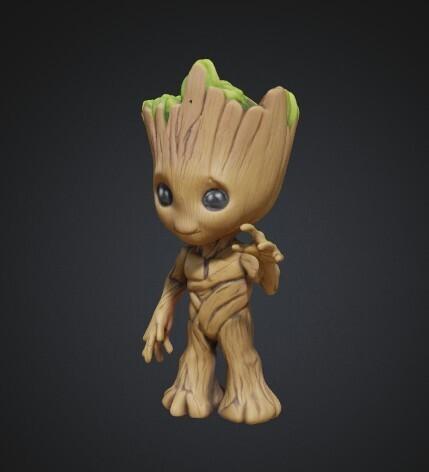 groot figurine
