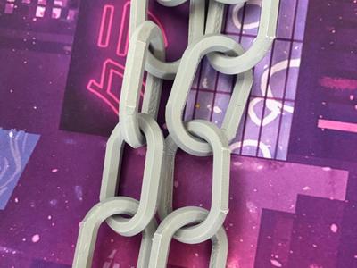 Print In Place Chain Link