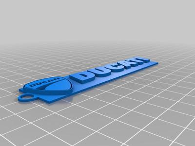 Ducati keychain