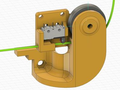 Tevo Tornado Filament guide with runout sensor