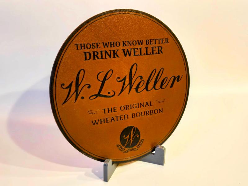 WL Weller Bourbon Sign - Original Wheated