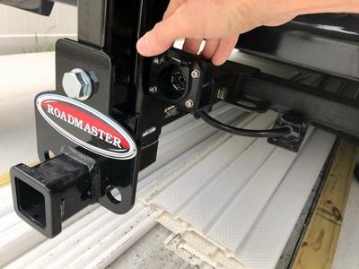 Trailer 7 Pin Connector Relocation Bracket