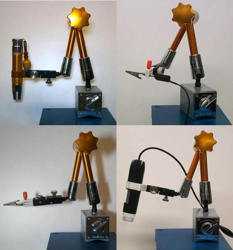 Tool adaptors for magnetic bases   