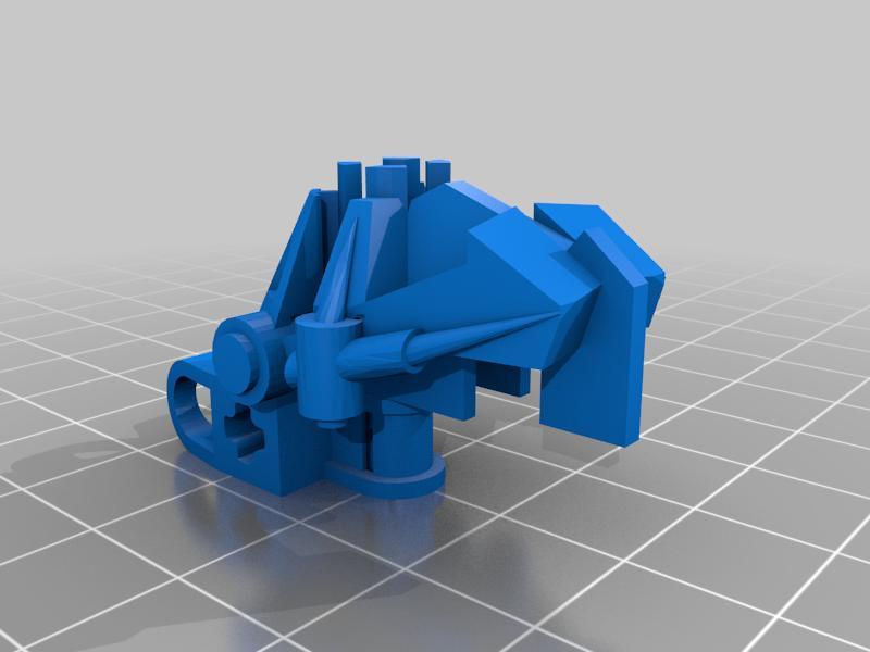 Bionicle head for ball joint