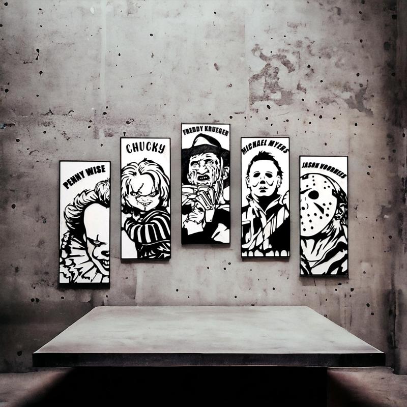 Ultimate Horror Wall Art Bundle - 3D Printable STL Files