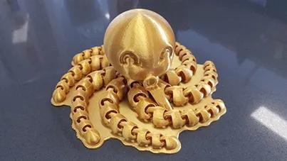 Cute Mini Octopus v2 - spiral   