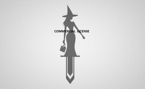 COMMERCIAL LICENSE / HALLOWEEN / WITCH / GIRL / SCARY / HOME / BOOKMARK / SIGN / BOOKMARK / GIFT / BOOK / SCHOOL / STUDENTS / TEACHER / OFFICE / NO MEDIA / NO SUPPORTS