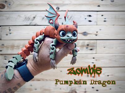 Zombie Pumpkin Dragon