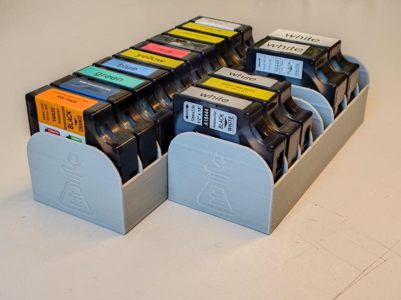 Dymo label casette organizer