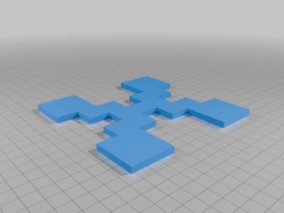 All Alphabet Letters Upper case A-Z Font: PressStart2P-Regular (by Google Fonts (OFL License)