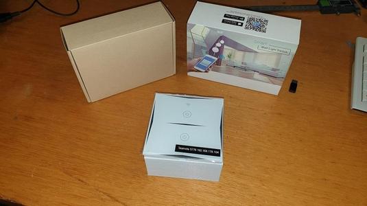Aufputzgehäuse für Smarthome Schalter KS-601 (Sonoff Touch / Smart Wall Light Switch)