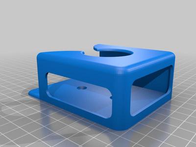 soporte pared para caja raspberry