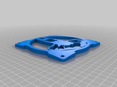140mm batman fan grill