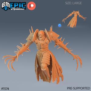 Armored Bone Claw Hunting ‧ DnD Miniature ‧ Tabletop Miniatures ‧ Gaming Monster ‧ 3D Model ‧ RPG ‧ DnDminis ‧ STL FILE