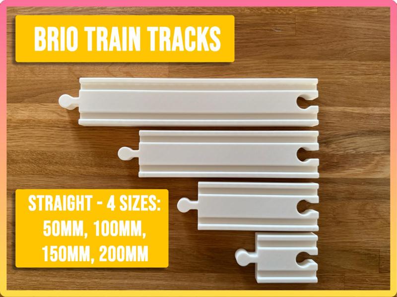 Brio/ Ikea Train Track Set of straight Tracks 