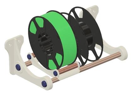 Filament rack, Filament-Regal von 2 bis 10 Rollen