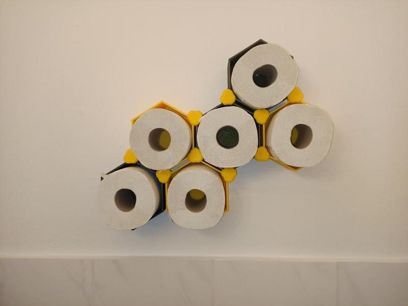 Yet another modular wall-mount hexagon