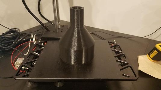 2" hose to 4" vent adapter