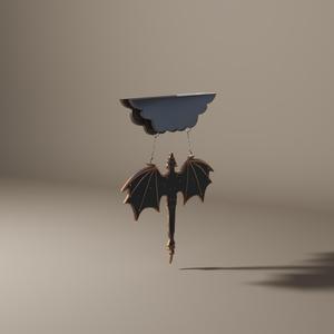 HANGING DRAGON ORNAMENT