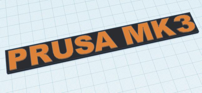 PRUSA MK3 logo