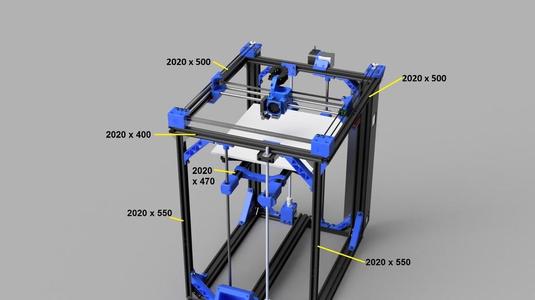 CR-10 CoreXY by Justus1234 Additional Files & Info