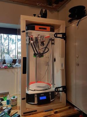 IKEA Lack enclosure for Rostock Max v2