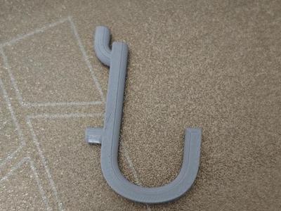 6mm洞板单钩（6mm hole board hook）