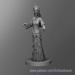 Medieval Weeping Woman