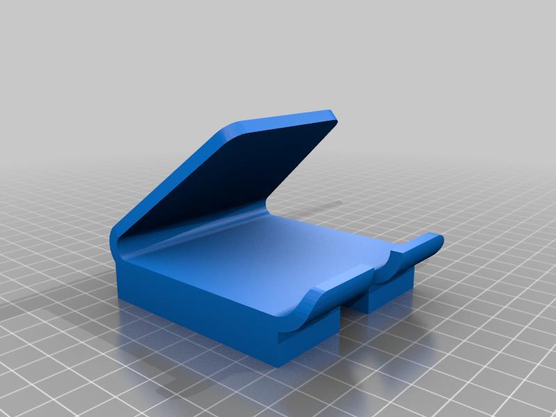 Universal Phone Stand with channel for charging cable