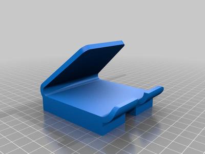 Universal Phone Stand with channel for charging cable