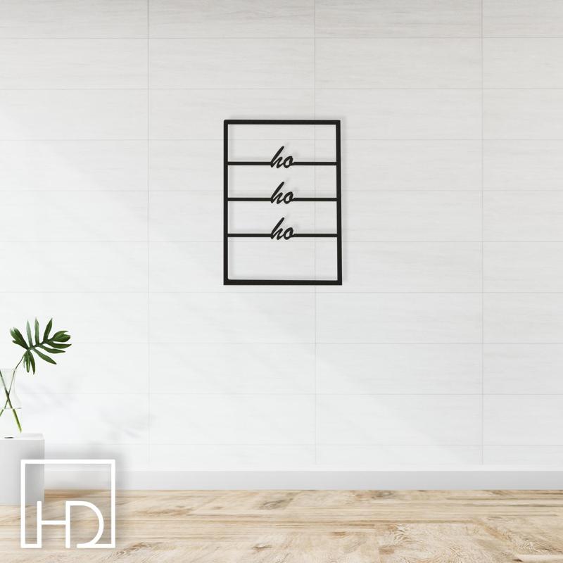 CHRISTMAS COLLECTION 3: HO HO HO. WALL DECORATION BY: HOMEDETAIL
