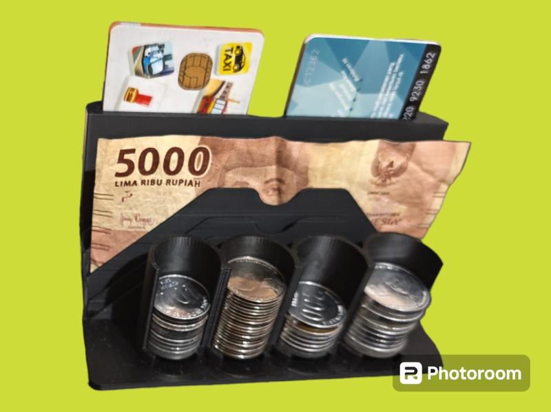 Car Coins Cards Cash organizer