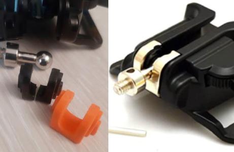 DSLR belt waist clip part