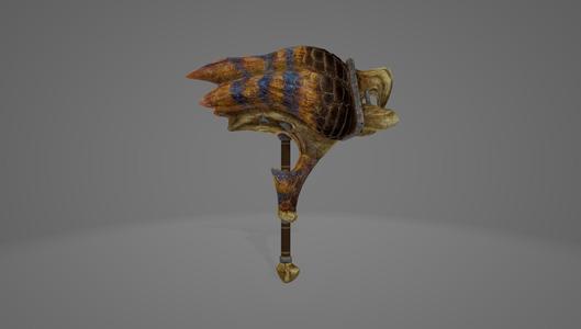 MONSTER HUNTER WORLD TIGREX HAMMER