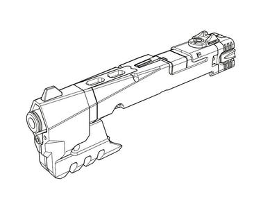 AAP01 Airsoft Cyberpunk 2077 m-10AF Lexington Kit