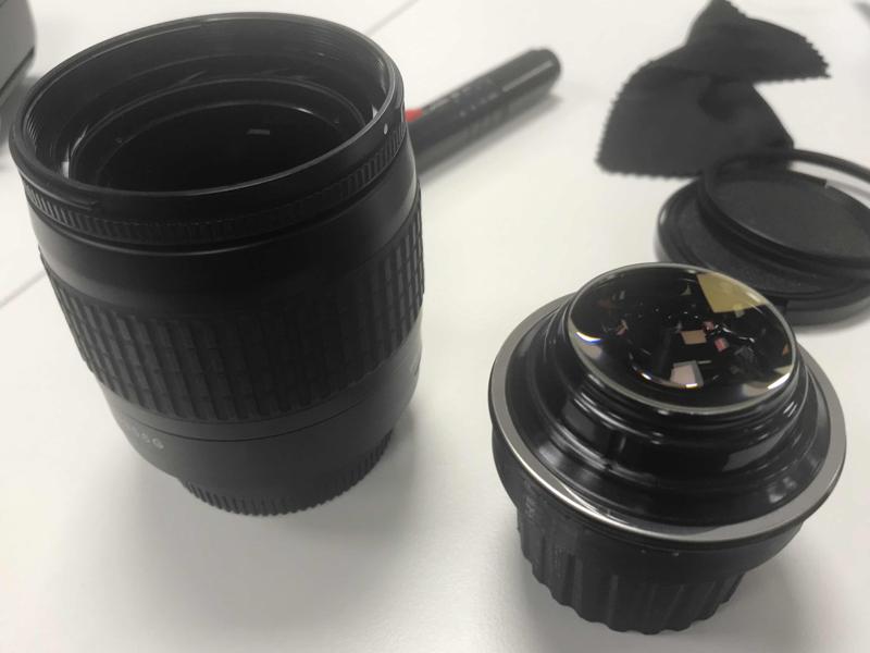 Camera lens opener (58mm lens)