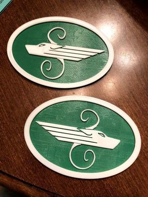 Spagthorp Motorcycle Tank Badge
