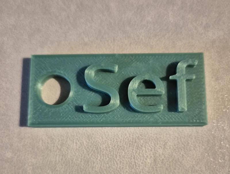 Sef sleutelhanger / key ring