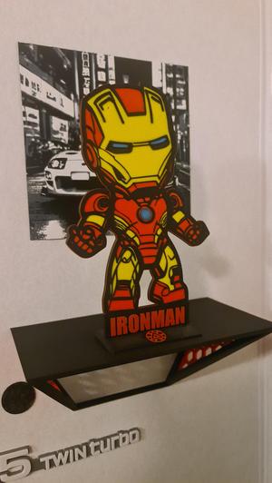 The Iron Man model on a base