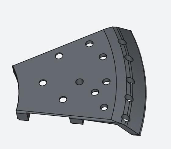 Sloped sides for swimming pool bottom drain grate