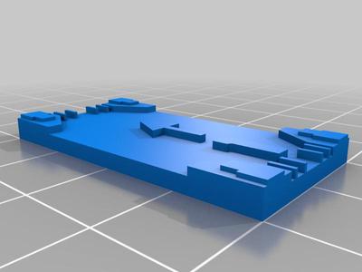 X-Wing Miniatures 1 Maneuver Template