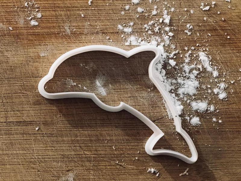 Dolphin cookie cutter 