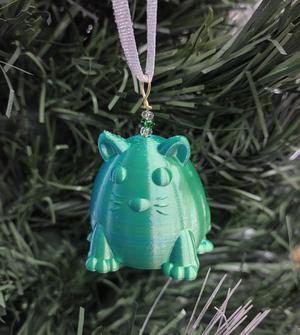 Cat Christmas Ornament