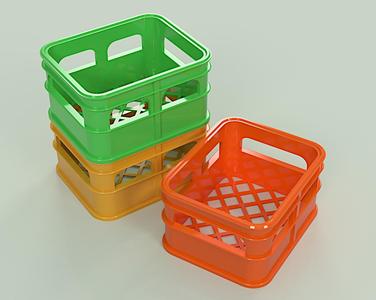 Beer Crate Stackable Storage