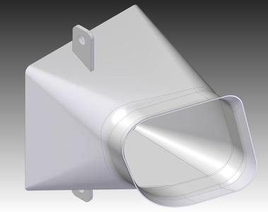 3000GT intercooler duct