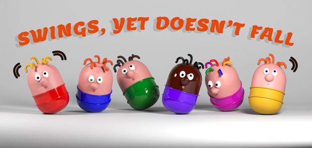 Swings,yet doesn't fall